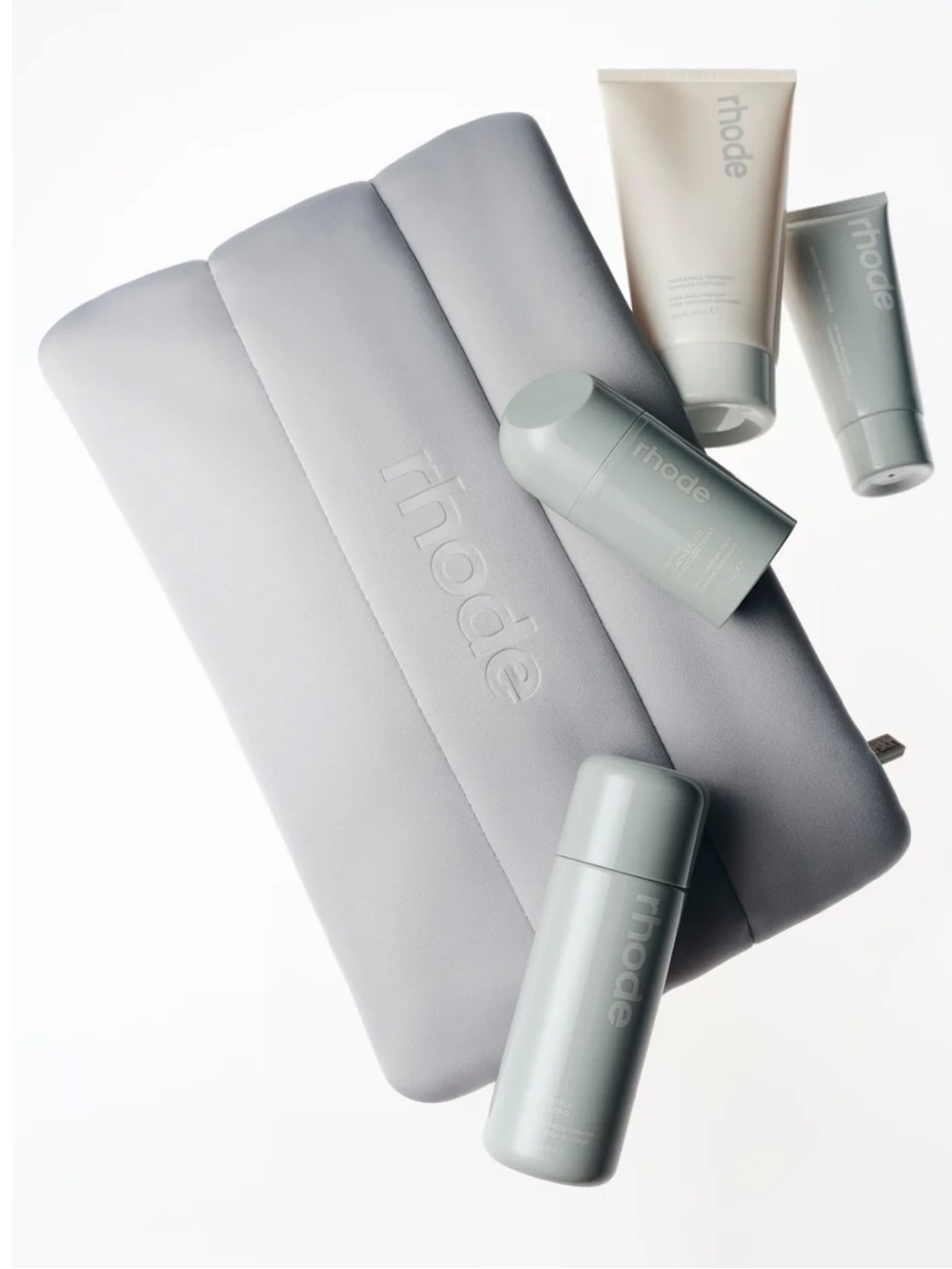 nwt rhode bubble bag only grey